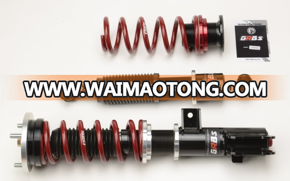 Full set for Coilover shock absorber supreme quality (GRBS silver type)